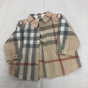 Authentic Burberry Button-Up